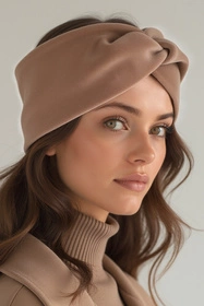 Vivisence 70109 Nakrycie głowy opaska, beżowy