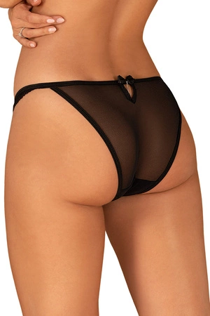 Obsessive Ivannes panties Majtki figi, czarny