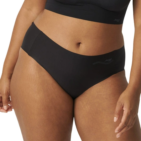 Sloggi 10186739 ZERO Feel Majtki figi, 0004-black