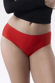 Julimex Simple panty Majtki figi, czerwony