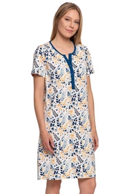 Moraj PDK2800-002 Nocna koszula, patt 1-blue