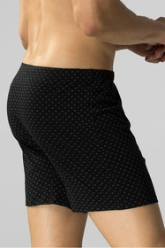 Atlantic 2MBX-059 2-pak Majtki bokserki, czarny/szmaragdowy