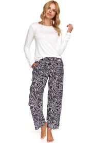 Doctor Nap PM.7166 Nocna piżama, miami grey