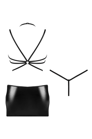 Beauty Night Eclipse dress BN6745 Nocna koszulka, black