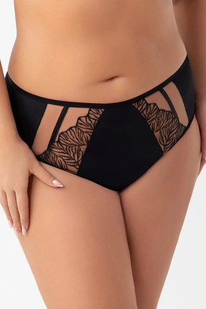 Gorsenia K965 Vida Majtki figi, czarny