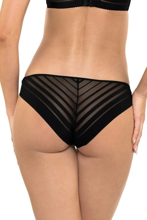 Gorteks Luna/F Majtki figi, czarny