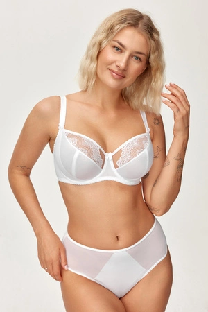 Azal Karen Biustonosz miękki, biały