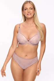 Gaia 1291 Liwia Biustonosz push-up, wrzosowy