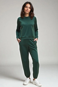 Vivisence 9204kmpl Komplet bluza+spodnie, zielony