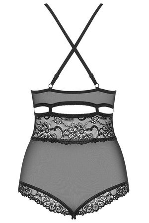 Obsessive 838-TED-1 Body sexy, czarny