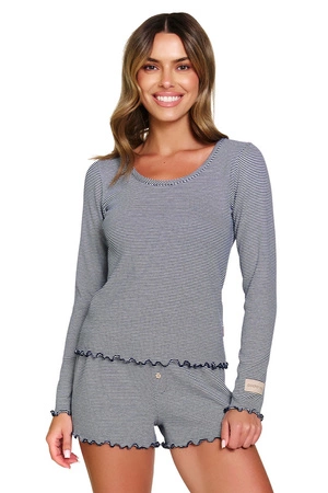 Doctor Nap PM.7176 Nocna piżama, blackberry