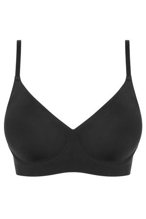 Julimex Simple T-shirt bra Biustonosz braletka, czarny