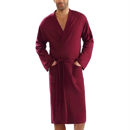 Dkaren Harry Nocna szlafrok, bordo