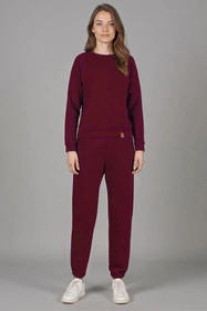 Vivisence 9204kmpl Komplet bluza+spodnie, bordowy