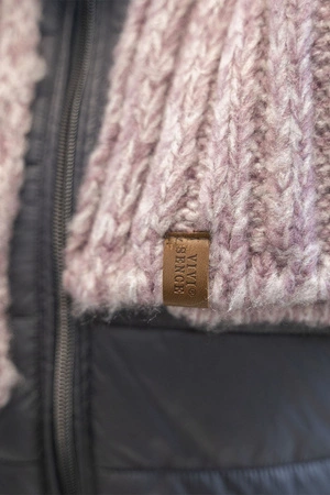 Vivisence 70101Kmpl Komplet czapka+szalik, różowy