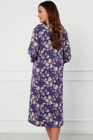 Italian Fashion Pulia r.3/4 Nocna koszula, druk/niebieski