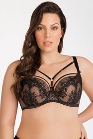 Gorsenia K804 Goya Biustonosz miękki, czarny