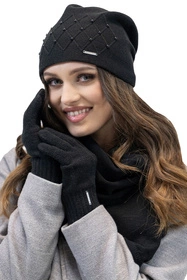 Vivisence 7002 Nakrycie głowy czapka, czarny