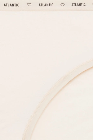 Atlantic 3CLP-010 3-pack Majtki figi, ecru/beż/ciemny beż