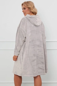 Italian Fashion Forio dł.r. Nocna szlafrok, szary