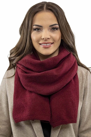 Vivisence 7037Kmpl Komplet beret+szalik, bordowy