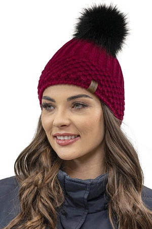 Vivisence 7016Kmpl Komplet czapka+szalik, bordowy