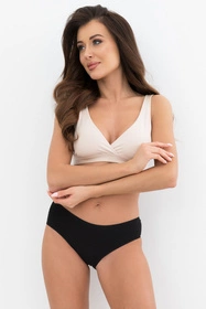 Italian Fashion Elba midi Majtki figi, czarny