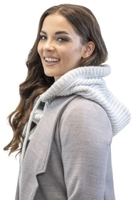 Vivisence 70102 Nakrycie głowy kaptur, jasnoszary