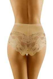 Wol-Bar Diamond 3506 Majtki wysokie figi, beżowy
