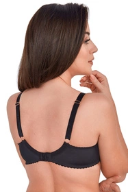 Gaia 1221 Kira Biustonosz miękki, czarny