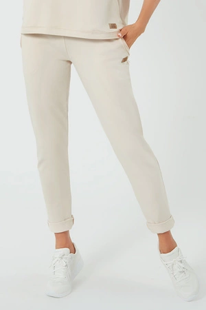 Italian Fashion Stella dł. sp. Spodnie dres, beż