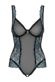 Obsessive Amanta teddy Body sexy, czarny