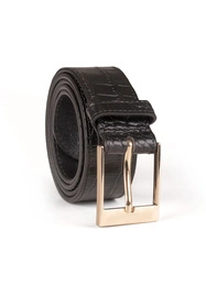 Vivisence P0002 Pasek skórzany, black