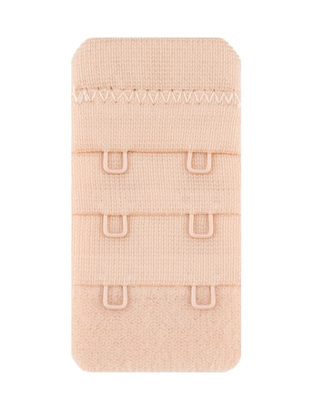 Julimex BA-03 2-rzędowy Akcesoria do biustonosza przedłużacz obwodu, beż