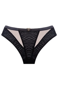 Unikat Kamala Majtki stringi, czarny