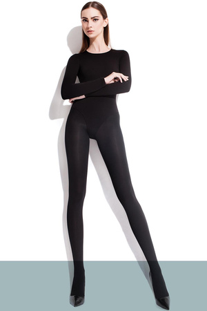 Fiore Olga 100 den Wyr�b po�czoszniczy rajstopy, black