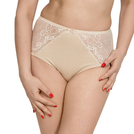 Mitex Aga Majtki wysokie figi, beż