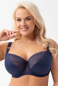 Gorsenia K970 Astrid Biustonosz miękki, granatowy