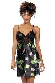 Dkaren DK-HA-008 Nocna koszulka, czarny