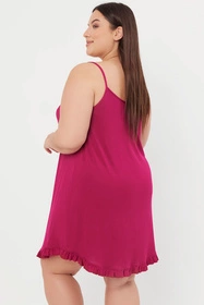 Italian Fashion Styl ws.r. Nocna koszula, wino