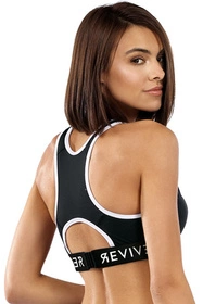 Reviver F5519 Top fitness, czarny