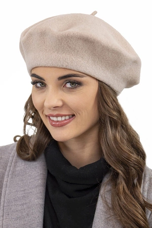 Vivisence 7073 Nakrycie głowy beret, beż