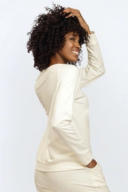 Dkaren Wenezja Bluza nierozpinana, ecru