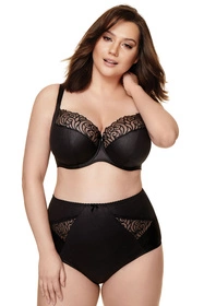 Gorteks Onyx/B2 Biustonosz miękki, czarny