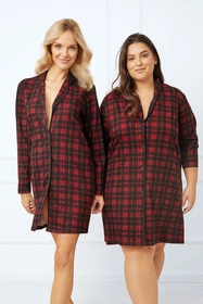 Italian Fashion Nicola dł.r. Nocna koszula, druk/czerwony