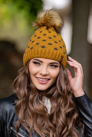 Vivisence 7033 Nakrycie głowy czapka, żółty