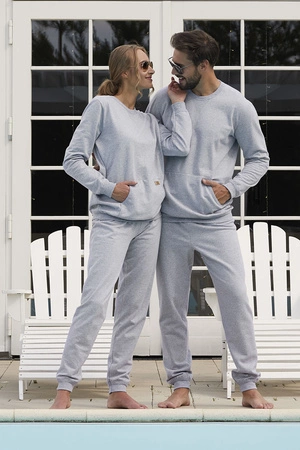 Italian Fashion Fox Men dł.r. dł.sp. Dres homewear, melanż