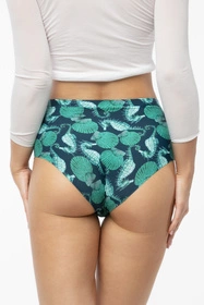 Julimex Simple Maxi Majtki wysokie figi, sea story