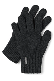 Vivisence 7208 Rękawiczki dzianinowe, czarny melanż