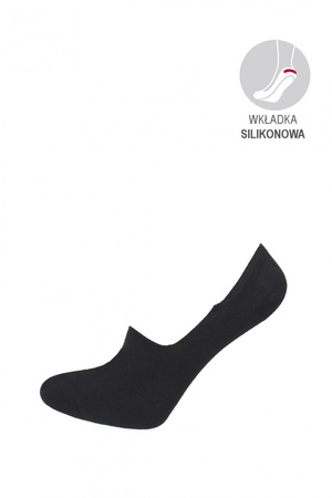 Fiore Footies 03 Skarpety stopki, black